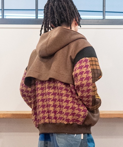 masterkey(マスターキー)の「mpa4097- PLOVER HOODIE ジップパーカー(MK27A-C-18)(パーカー・メンズ・マルチ・S/M)」の3枚目の写真