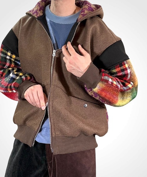 masterkey(マスターキー)の「mpa4097- PLOVER HOODIE ジップパーカー(MK27A-C-18)(パーカー・メンズ・マルチ・S/M)」の9枚目の写真