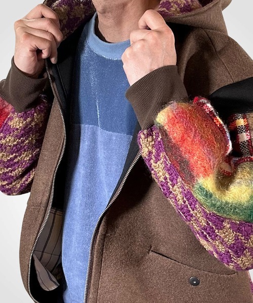 masterkey(マスターキー)の「mpa4097- PLOVER HOODIE ジップパーカー(MK27A-C-18)(パーカー・メンズ・マルチ・S/M)」の10枚目の写真