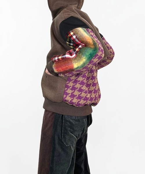 masterkey(マスターキー)の「mpa4097- PLOVER HOODIE ジップパーカー(MK27A-C-18)(パーカー・メンズ・マルチ・S/M)」の13枚目の写真