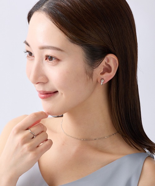 CALIN STANDARD(カリンスタンダード)の「◆金属アレルギー対応◆◆made in japan◆【痛くない】【落ちにくい】【片手で簡単】 スターダストライン マグネットイヤリング(イヤリング・レディース・ゴールド/シルバー・FREE)」の3枚目の写真