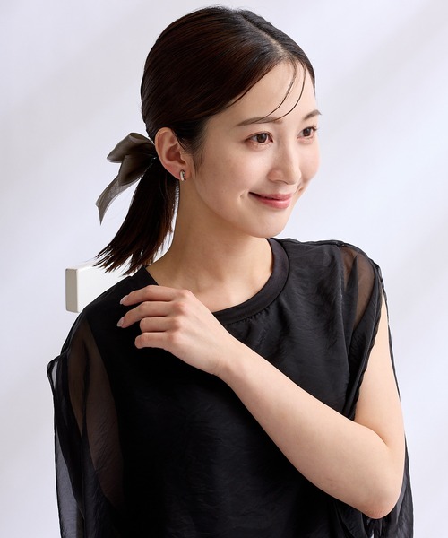CALIN STANDARD(カリンスタンダード)の「◆金属アレルギー対応◆◆made in japan◆【痛くない】【落ちにくい】【片手で簡単】 スターダストライン マグネットイヤリング(イヤリング・レディース・ゴールド/シルバー・FREE)」の9枚目の写真