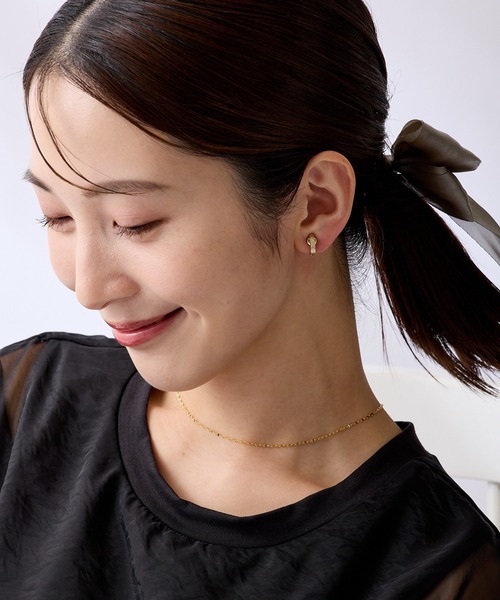 CALIN STANDARD(カリンスタンダード)の「◆金属アレルギー対応◆◆made in japan◆【痛くない】【落ちにくい】【片手で簡単】 スターダストライン マグネットイヤリング(イヤリング・レディース・ゴールド/シルバー・FREE)」の11枚目の写真