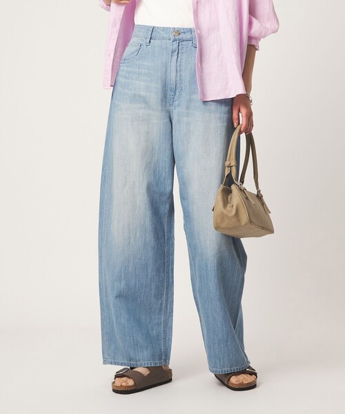 別注】＜HEALTHY DENIM＞カーブ デニム パンツ ライトブルー（デニム