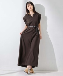 【STUDIOUS/ステュディオス】Back Tucked Dress/バックタックドレス