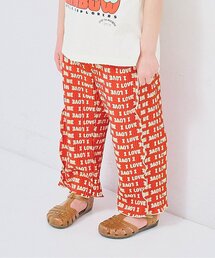 p.premier | さらさら涼しいエアリープリーツ総柄ワイドパンツ(その他パンツ)