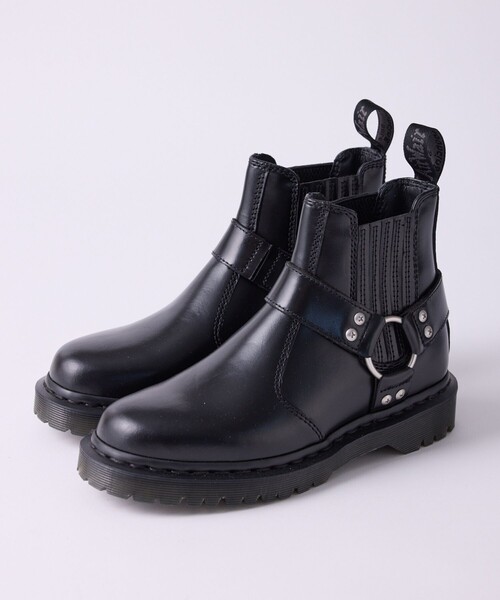 M TO R(ムウトアール)の「【Dr.Martens】HARNESS RING BOOTS(ブーツ・レディース・ブラック・6/4)」の2枚目の写真