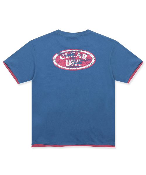 XTONZ（エクストーンズ）の「XTT155 サーフィンレギュラーTシャツ (ブルー)（Tシャツ/カットソー・レディース・その他・SMALL/MEDIUM/LARGE）」の7枚目の写真