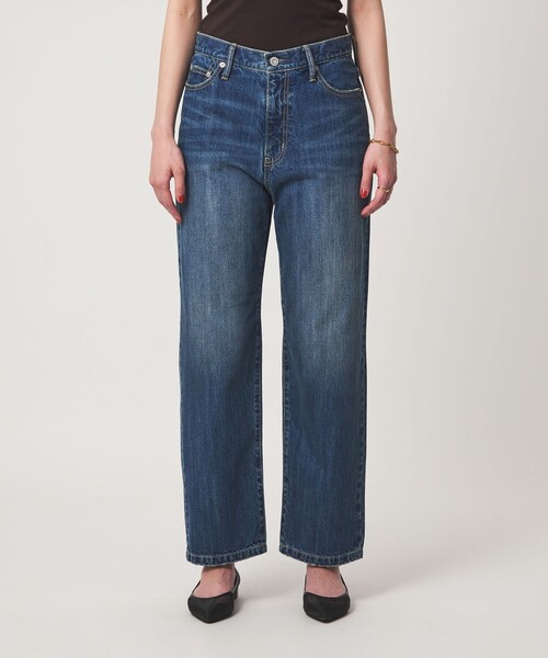 green label relaxing（グリーンレーベルリラクシング）の「［size SHORT/TALLあり］ストレート デニム パンツ（デニムパンツ・レディース・ネイビー/コバルトブルー・SHORT/34/36/38/40/TALL）」の17枚目の写真