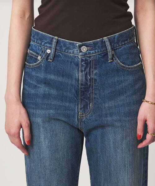 green label relaxing（グリーンレーベルリラクシング）の「［size SHORT/TALLあり］ストレート デニム パンツ（デニムパンツ・レディース・ネイビー/コバルトブルー・SHORT/34/36/38/40/TALL）」の20枚目の写真