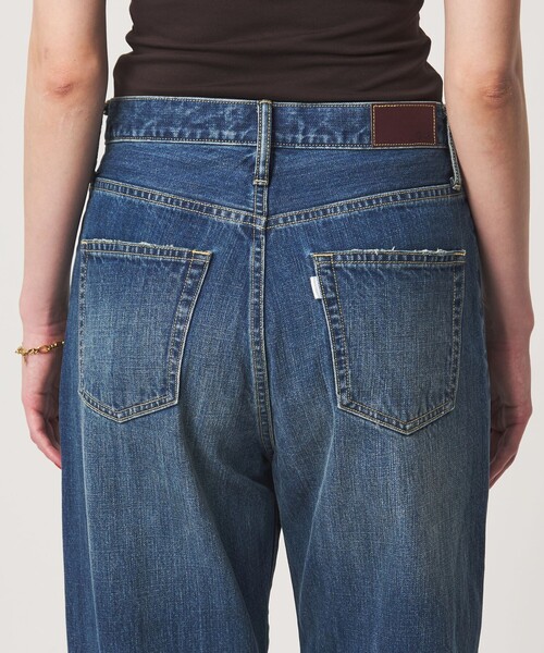 green label relaxing（グリーンレーベルリラクシング）の「［size SHORT/TALLあり］ストレート デニム パンツ（デニムパンツ・レディース・ネイビー/コバルトブルー・SHORT/34/36/38/40/TALL）」の21枚目の写真