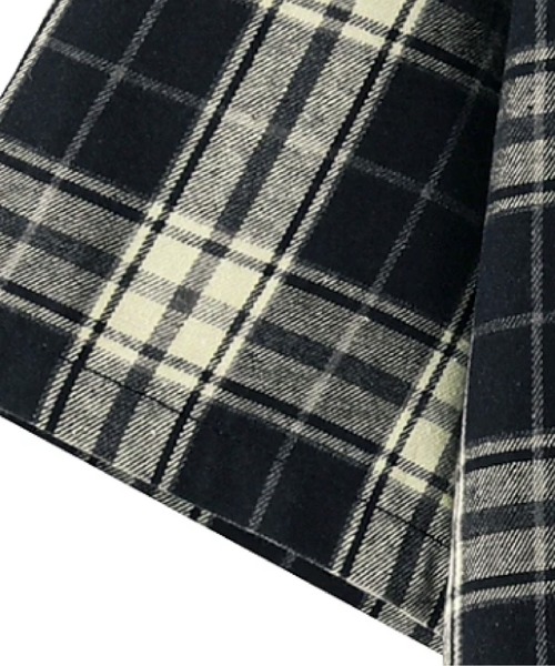 U:UME(ユーム)の「Classic Contrast Check Shirt(シャツ/ブラウス・メンズ・ネイビー・XX-LARGE/X-LARGE/LARGE/MEDIUM)」の4枚目の写真