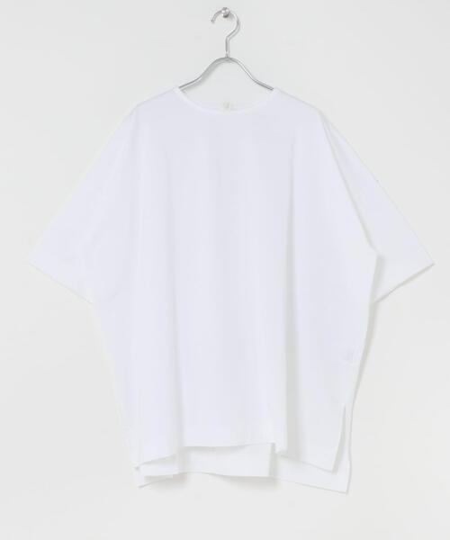かぐれ(カグレ)の「オーバークルーネックカットソー(Tシャツ/カットソー・レディース・ブラック/オフホワイト・FREE)」の16枚目の写真