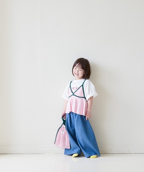 LOWRYS FARM(ローリーズファーム)の「スカシアミキャミ 877426(キャミソール・キッズ・ピンク/ブルー・150cm/140cm/130cm/120cm/110cm)」の15枚目の写真