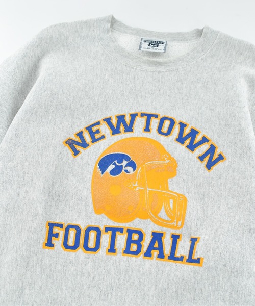 Lee（リー）の「【USED】90’s Lee “NEWTOWN FOOTBALL” リバースタイプ スウェット USA製（スウェット・メンズ・グレー・X-LARGE）」の6枚目の写真