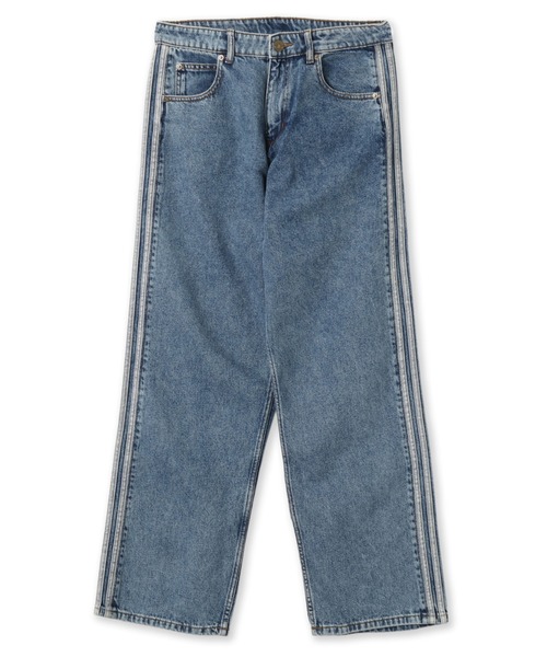 adidas FIREBIRD ADICOLOR DENIM PANTS LIGHT WASH / アディダス