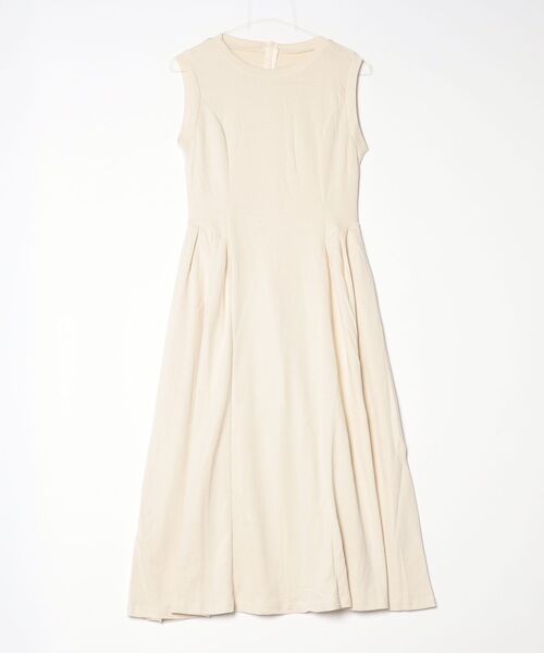 YUGA（ユーガ）の「YUGA_YGMC　　Korean-style　Sleeveless cut-and-sew dress（ワンピース・レディース・ブラック/カーキ/オフホワイト・FREE）」の4枚目の写真