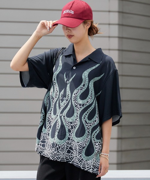 DAN RIVER（ダンリバー ）の「DAN RIVER/ダンリバー 60S BOWLING SHIRT