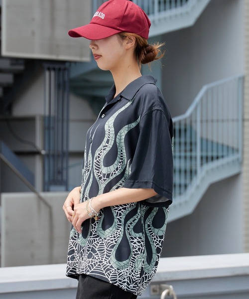 DAN RIVER（ダンリバー ）の「DAN RIVER/ダンリバー 60S BOWLING SHIRT