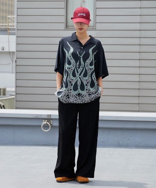 DAN RIVER（ダンリバー ）の「DAN RIVER/ダンリバー 60S BOWLING SHIRT