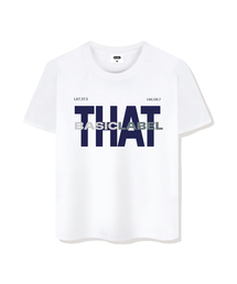 BASIC LABEL（ベーシックラベル）の「Typecomment overfit short-sleeved T-shirt 4 Color [BLSE_1007]（Tシャツ/カットソー）」