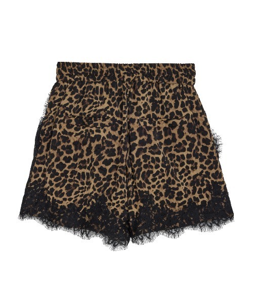 Ameri（アメリ）の「MEDI LACE DOCKING PATTERN SHORTS（その他パンツ・レディース・ブラウン/ブルー・MEDIUM/SMALL）」の5枚目の写真