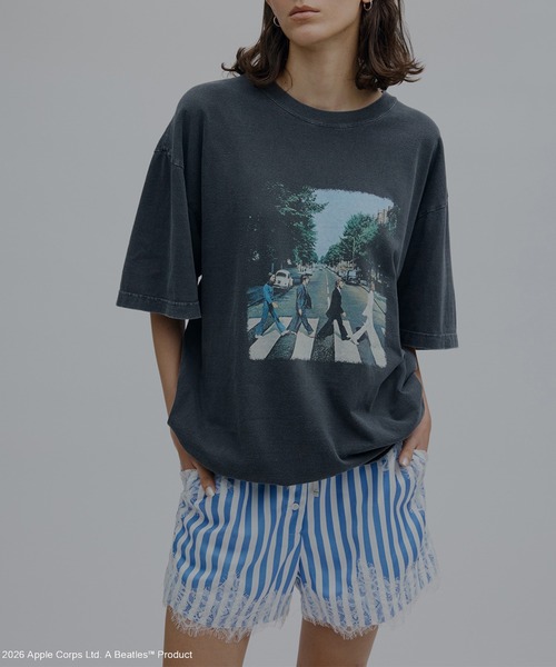 Ameri（アメリ）の「MEDI LACE DOCKING PATTERN SHORTS（その他パンツ・レディース・ブラウン/ブルー・MEDIUM/SMALL）」の16枚目の写真