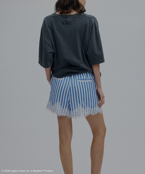 Ameri（アメリ）の「MEDI LACE DOCKING PATTERN SHORTS（その他パンツ・レディース・ブラウン/ブルー・MEDIUM/SMALL）」の14枚目の写真