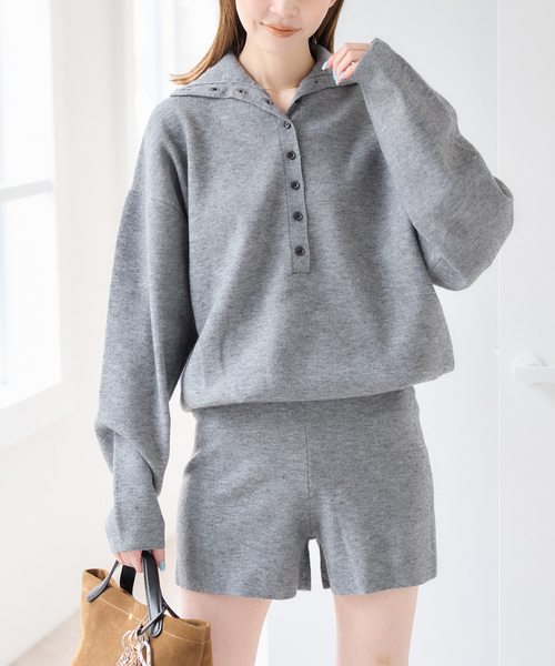 Spick & Span グレー サロペット Spick & Span｜スピック アンド スパン（レディース）のオールインワン