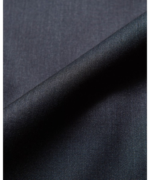 SOPHNET.(ソフネット)の「WOOL GABARDINE SLIM-FIT SHIRRING SLACKS(スラックス・メンズ・チャコールグレー/ネイビー・3/4/2/1/5)」の8枚目の写真