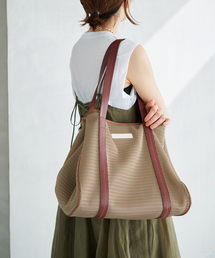 IENA | 《洗濯機洗い可》qbag paris/キューバッグ パリ 別注NEST ZIP L バッグ(トートバッグ)