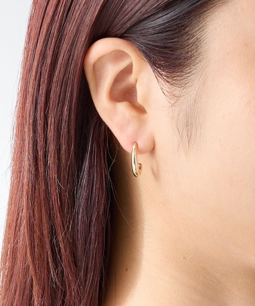 CALIN STANDARD(カリンスタンダード)の「◆金属アレルギー対応◆◆made in japan◆ 【高品質ポスト】【純金・純銀厚メッキ】スリムライン ジルコニアセラミックポストピアス(ピアス(両耳用)・レディース・シルバー/ゴールド/ピンクゴールド・FREE)」の1枚目の写真
