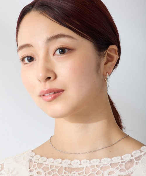 CALIN STANDARD(カリンスタンダード)の「◆金属アレルギー対応◆◆made in japan◆ 【高品質ポスト】【純金・純銀厚メッキ】スリムライン ジルコニアセラミックポストピアス(ピアス(両耳用)・レディース・シルバー/ゴールド/ピンクゴールド・FREE)」の4枚目の写真