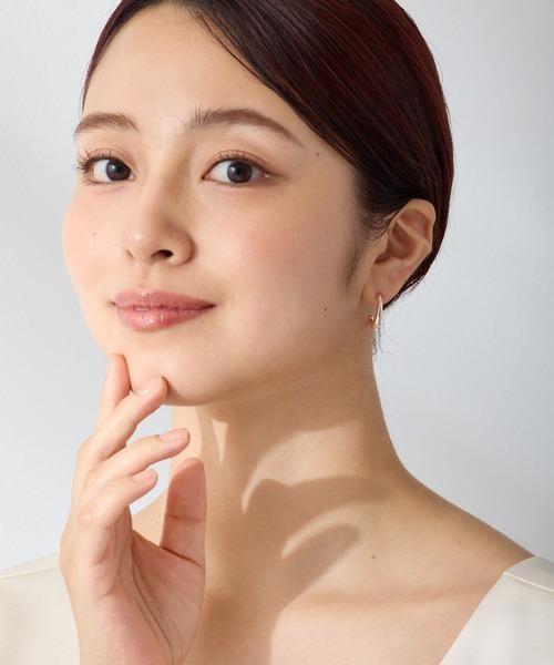 CALIN STANDARD(カリンスタンダード)の「◆金属アレルギー対応◆◆made in japan◆ 【高品質ポスト】【純金・純銀厚メッキ】スリムライン ジルコニアセラミックポストピアス(ピアス(両耳用)・レディース・シルバー/ゴールド/ピンクゴールド・FREE)」の9枚目の写真