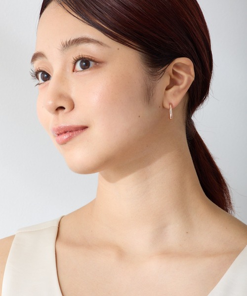CALIN STANDARD(カリンスタンダード)の「◆金属アレルギー対応◆◆made in japan◆ 【高品質ポスト】【純金・純銀厚メッキ】スリムライン ジルコニアセラミックポストピアス(ピアス(両耳用)・レディース・シルバー/ゴールド/ピンクゴールド・FREE)」の10枚目の写真