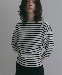 ETRE TOKYO | ボートネックニットプルオーバー(Tシャツ/カットソー)