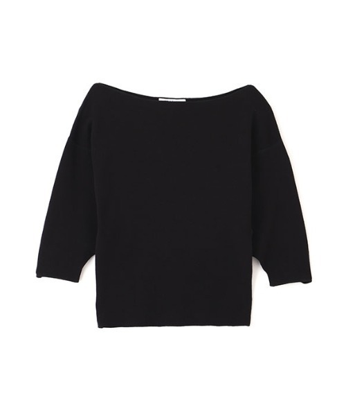 ETRE TOKYO(エトレトウキョウ)の「ボートネックニットプルオーバー(Tシャツ/カットソー・レディース・ネイビー/ブラック/レッド・FREE)」の17枚目の写真