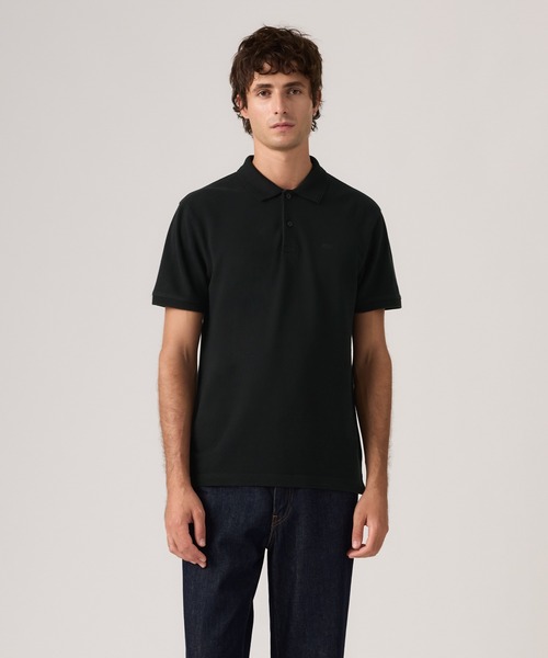 Levi's(リーバイス)の「Levi's/リーバイス ICON ポロシャツ(ポロシャツ・メンズ・ブラック・XL/L/M/S)」の2枚目の写真