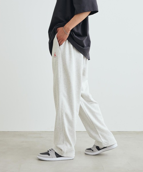 JORDAN BRAND（ジョーダンブランド）の「ジョーダン ブルックリン フリース メンズ オープンヘム パンツ / Jordan Brooklyn Fleece Men's Open-Hem Pants IM9205-054 Neutral Grey（スウェットパンツ・メンズ・グレー系その他・L/S/M/XL/2XL）」の2枚目の写真