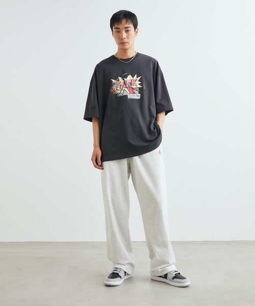 JORDAN BRAND（ジョーダンブランド）の「ジョーダン ブルックリン フリース メンズ オープンヘム パンツ / Jordan Brooklyn Fleece Men's Open-Hem Pants IM9205-054 Neutral Grey（スウェットパンツ・メンズ・グレー系その他・L/S/M/XL/2XL）」の4枚目の写真