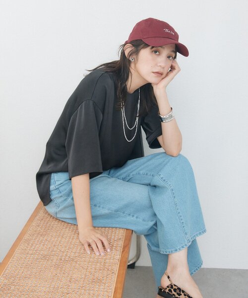 RIVE DROITE(リヴドロワ)の「予約【A・MONN】【手洗い可】handsome DENIM PANTS(デニムパンツ・レディース・サックスブルー・38/36)」の12枚目の写真