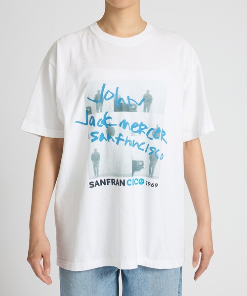 jj mercer(ジェイジェイマーサー)の「【J.J. Mercer】フォトCAR TEE(Tシャツ/カットソー・レディース・ホワイト/チャコール・フリー)」の17枚目の写真