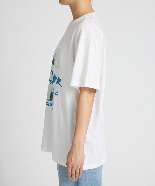 jj mercer(ジェイジェイマーサー)の「【J.J. Mercer】フォトCAR TEE(Tシャツ/カットソー・レディース・ホワイト/チャコール・フリー)」の18枚目の写真