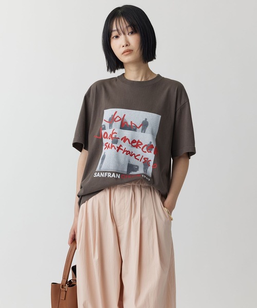 jj mercer(ジェイジェイマーサー)の「【J.J. Mercer】フォトCAR TEE(Tシャツ/カットソー・レディース・ホワイト/チャコール・フリー)」の10枚目の写真