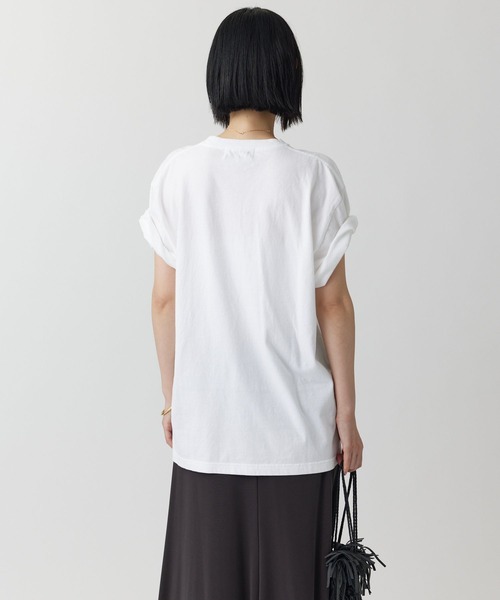 jj mercer(ジェイジェイマーサー)の「【J.J. Mercer】フォトCAR TEE(Tシャツ/カットソー・レディース・ホワイト/チャコール・フリー)」の6枚目の写真