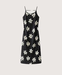 Painterly Floral Slip Dress/ペイントフローラル柄スリップドレス