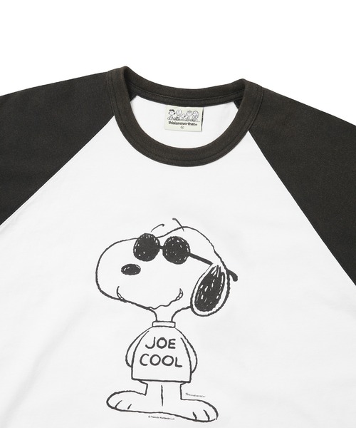 thisisneverthat(ディスイズネバーザット)の「TNT PEANUTS Raglan Tee(Tシャツ/カットソー・メンズ・ホワイト/ヘザーグレー・XL/L/M/S)」の6枚目の写真