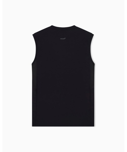 EMPORIO ARMANI EA7(エンポリオアルマーニイーエーセブン)の「<オンライン限定>【エンポリオ アルマーニ EA7】スリムフィット タンクトップ ジャージー Vigor 7(タンクトップ・メンズ・ブラック・X-LARGE/SMALL/MEDIUM/LARGE)」の5枚目の写真
