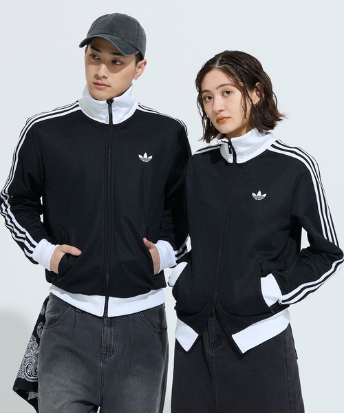 adidas(アディダス)の「クラシック トラックトップ(ジャージ) / トラックジャケット / アディダスオリジナルス adidas Originals(ジャージ・メンズ・ブラック・X-LARGE/LARGE/MEDIUM/SMALL/XX-LARGE/X-SMALL/3XL/XX-SMALL)」の2枚目の写真