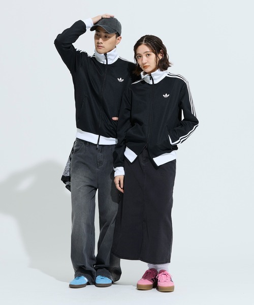 adidas(アディダス)の「クラシック トラックトップ(ジャージ) / トラックジャケット / アディダスオリジナルス adidas Originals(ジャージ・メンズ・ブラック・X-LARGE/LARGE/MEDIUM/SMALL/XX-LARGE/X-SMALL/3XL/XX-SMALL)」の3枚目の写真